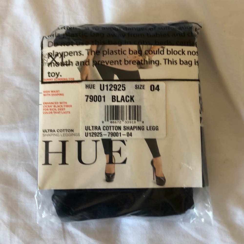 Tummy control leggings in black xl